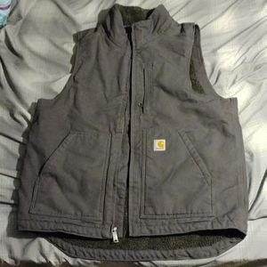 Carhartt Sherpa lined loose fit vest